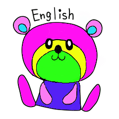 Rainbow bear2 English ver
