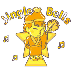Lit teacher Daoji*TIGER@Jingle Bells – LINE stickers | LINE STORE