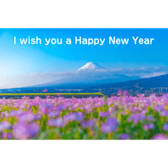 Mt.Fuji New Year's card No.2