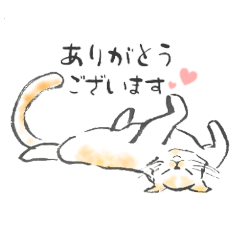 Japanese Cat's Stickers 1.1/ by cyobo