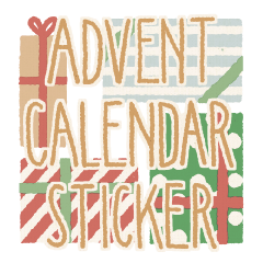 Advent Calendar Sticker
