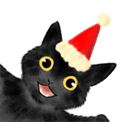 Black cat Yamato-kun basic greetings