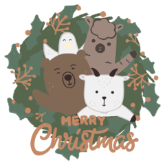 Mr. Fat goat & friends(Merry Christmas)