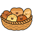 cute and funny bread