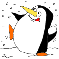 penguin smiling