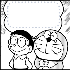 【日文版】Manga Stickers: Doraemon