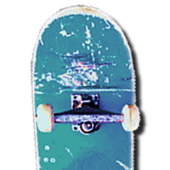 skateboarders sticker (english version)