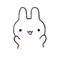 little bunny sticker2