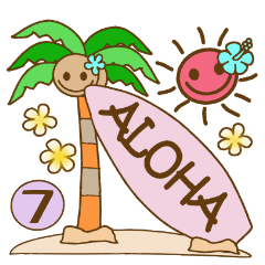 Hawaiian adult sticker7