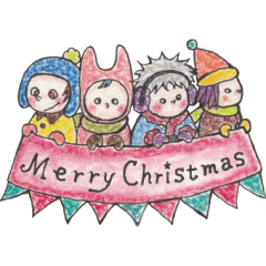 Four kids' Christmas & New Year*