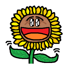 "Cute Character" Mr.Sunflower!