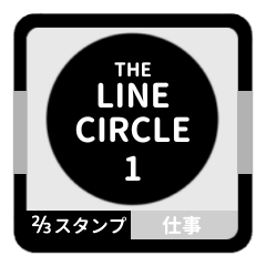 LINE CIRCLE 1 [2/3][BLACK][WORK]