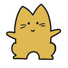 anime cat sticker