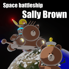 Space Battleship Sally Brown