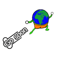 Earthman & Planet corps Sticker