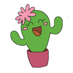 super cute cactus
