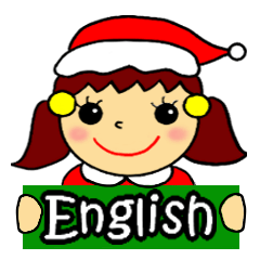 Osage chan Holiday greetings-English