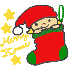 Sprite and Snowman's Christmas stickers