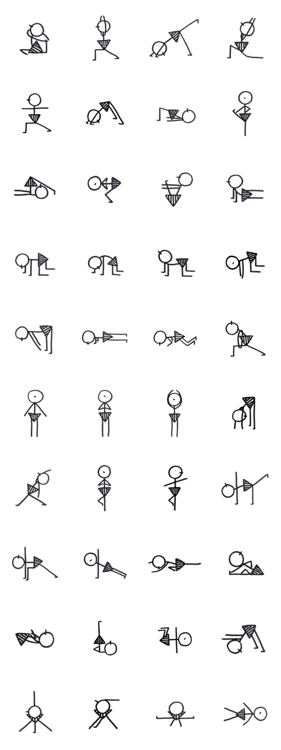 使える ヨガをする棒人間 ポーズ編 Lineクリエイターズスタンプ Stamplist 使える ヨガをする棒人間 ポーズ編 Lineクリエイターズスタンプ Stamplist