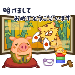 Super Cute Hog-san Stickers 5
