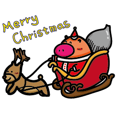 Danto Pig-Merry Christmas(Eng ver.)