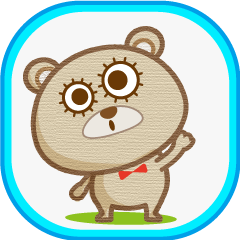 Bear Sticker "Kuma"