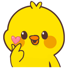 Cute Duckling! (Big Sticker) – LINE stickers