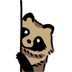 Kawaii Tanuki Sticker No Character Line Stickers Line Store Kawaii Tanuki Sticker No Character Line Stickers Line Store