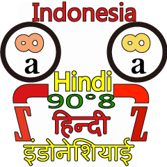 90 degree 8 Indonesia .Indian