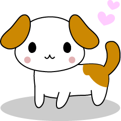 A cute puppy "Bow-wow" 's diary