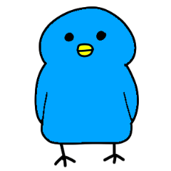 BLUE BIRD the happy bird