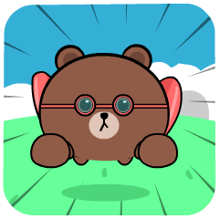 Sticker BROWN & FRIENDS : Andie v8