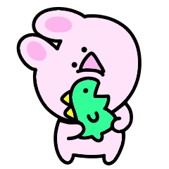 Selfish daughter moving mini rabbit