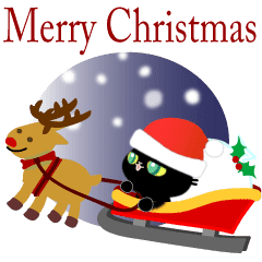 Merry Christmas With Cats Line Stickers Line Store Merry Christmas With Cats Line Stickers Line Store