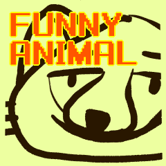 Funny Animals Sticker <Meimi Kobayashi>