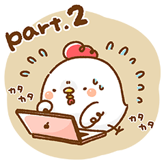 Chicken and chick. Kokkosan-to-pi.part.2