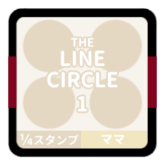 LINE CIRCLE 1 [1-4][IVORY][MOTHER]
