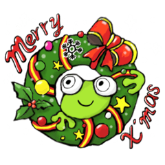 蛙蛙愛聖誕