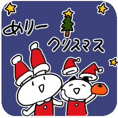 Christmas Santa sticker
