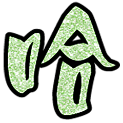 Popular big word chinese font glitter8-3