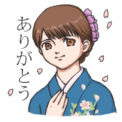民族衣装でこんにちは ありがとう Line スタンプ Line Store 民族衣装でこんにちは ありがとう Line スタンプ Line Store