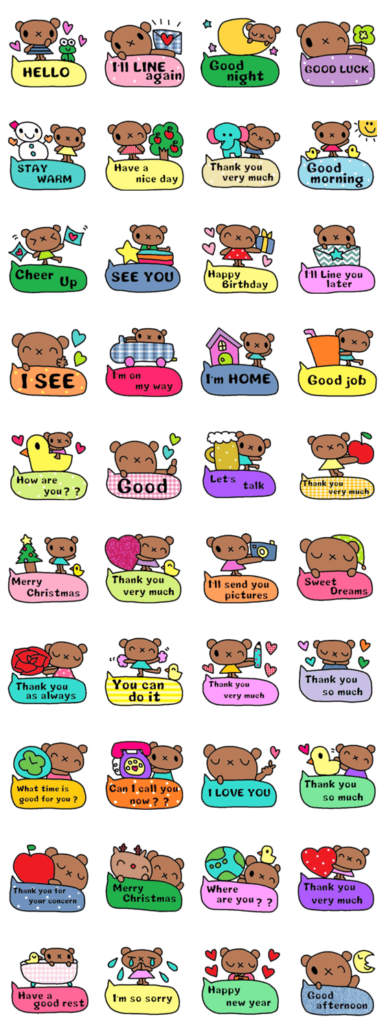 かわいい英語スタンプ291 Lineクリエイターズスタンプ Stamplist かわいい英語スタンプ291 Lineクリエイターズスタンプ Stamplist