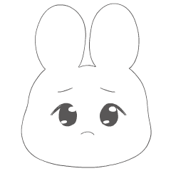 Loose fluffy pien rabbit