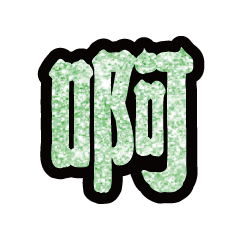 Popular big word chinese font-glitter4
