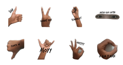 Hand Stickers