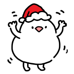Christmas and New Year holidays sticker