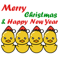 Merry Christmas Friends Line スタンプ Line Store