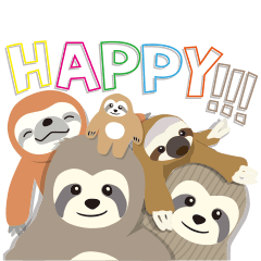 Happy Sloth Macho-kun 2