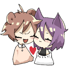 bear&catcouple