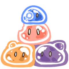slimes and friends